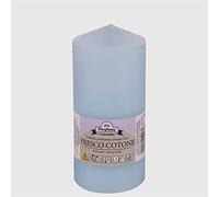 La Briantina Vela perfumada decorativa Dream Line, 13 x 6 cm, azul claro, perfume de algodón fresco