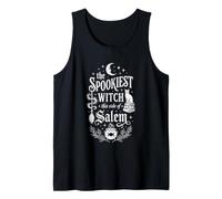 La Bruja más Espeluznante de Este Lado de Salem - Bruja Divertida de brujería Camiseta sin Mangas