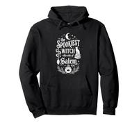 La Bruja más Espeluznante de Este Lado de Salem - Bruja Divertida de brujería Sudadera con Capucha