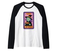 La Bruja Tarot Card XIV Mystical Brew Camiseta Manga Raglan