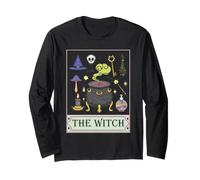 La Bruja Tarot Carta Mística Bruja Oculta Magical Wiccan Manga Larga