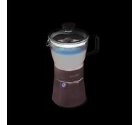 La cafetière cafetera espresso de cristal verona, cromada, 6 tazas, c
