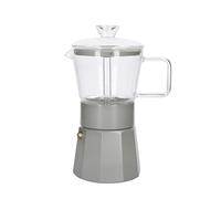 La Cafetière Cafetera espresso de vidrio Verona, Latte, 6 tazas, en caja de regalo