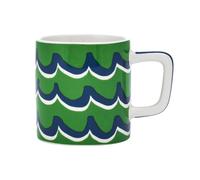 La cafetière ceramic espresso cup, cyan tides durable ceramic coffee