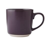 La cafetière green ceramic mug with unglazed base, 350ml