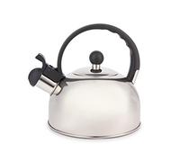 La Cafetière Hervidor Silbante de Acero Inoxidable 1,3 Litros, Placa de Cocina, Inducción y Gas, Plata