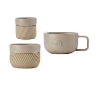 La cafetière juego de regalo de 3 tazas para la familia de amantes de