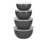 KitchenCraft Idilica Soporte para Tazas de Acero Inoxidable con Base de Madera de Haya, 31.5cm Porta Tazas Redondo de Pie para Encimera de Cocina