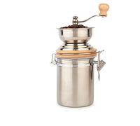 La Cafetière Molinillo de Café Tradicional de Acero Inoxidable, Plata