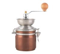 La Cafetiere Molino de café de acero inoxidable , acabado cobre