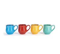 La Cafetière - Juego De 4 Tazas De Expreso, Cerámica