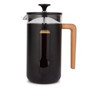 La Cafetière Pisa Cafetera de acero inoxidable, 8 tazas, color negro, en caja de regalo