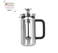 La Cafetière Pisa - Cafetera de acero inoxidable, 3 tazas, color plateado