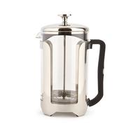 La Cafetière Roma - Cafetera de acero inoxidable, 12 tazas, color plateado, en caja de regalo