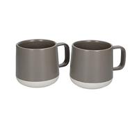 La Cafetière, Sevilla Juego de Tazas de Cerámica, 2 Piezas, en Caja de Regalo