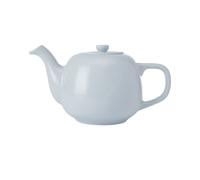 La Cafetière - Tetera clásica en color azul cielo, tetera tradicional con mango cómodo y boquilla antigoteo con capacidad para 2 tazas, apta para bolsas de té, fácil de limpiar, 650 ml