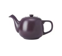 La cafetière tetera clásica en color morado, tetera tradicional con