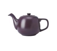 La Cafetière - Tetera clásica en color morado, tetera tradicional con mango cómodo y boquilla antigoteo con capacidad para 2 tazas, apta para bolsas de té, fácil de limpiar, 650 ml