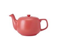 La cafetière - tetera clásica en color rojo, tetera tradicional con