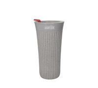 La Cafetière 'The Beanie' Taza de Café Reutilizable, Taza de Viaje Aislante con Cómodo Asa y A Prueba de Fugas, 90% Cáscara de Café Reciclada, 450ml