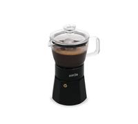 La cafetiere, verona glass cafetera, negro, 6 tazas, en caja de regalo