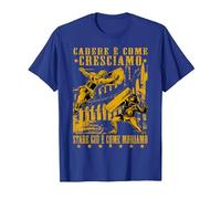 La caída es cómo crecemos - La Antigua Roma - Gladiador Camiseta, Hombre, Azul Real, M