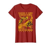 La caída es cómo crecemos - La Antigua Roma - Gladiador Camiseta, Mujer, Arándano, XL