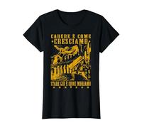 La caída es cómo crecemos - La Antigua Roma - Gladiador Camiseta, Mujer, Negro, XL