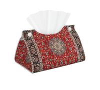 La caja de pañuelos de cuero impermeable es adecuada for decorar salas de estar, dormitorios y oficinas, lo que facilita el acceso y ahorra espacio.(20x12.5x11.5cm style9)