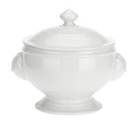 La Caja de Regalo de Porcelana quimera de León Fuente sopera, Blanco, 22 cm