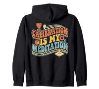 La calibración es mi meditación Diseño de entusiastas de la impresión 3D Sudadera con Capucha