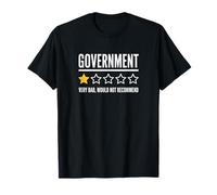 La calificación de una Estrella del Gobierno no recomendaría diversión sarcástica Camiseta