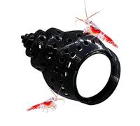 La Cama Betta en una Pecera | Aros Alimenticios para Peces Pequeños en Acuario,Hamaca de Camarón y Cueva Reposo Betta - para Agua Dulce, Escritorio, Oficina En El Hogar, Dormitorio, Salón,