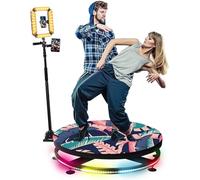 La cámara de 360 Grados Puede Crear fotografías dinámicas, Adecuada para Fiestas, Bodas, cámaras de transmisión en Vivo, Haga Realidad Sus fantasías más Salvajes (100cm)