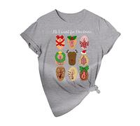 La camisa de Navidad fea de las mujeres de los hombres Camisa de Santa Dirty Christmas divertida pieza de Navidad regalo para Navidad Secret Santa Matching Camisetas Blutengel Jersey, gris, XXL