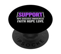 La Camiseta de concientización de MPS apoya a los parlamentarios - Mps Diseases PopSockets PopGrip Adhesivo