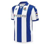 La camiseta de la Real Sociedad, azul / blanco, 3XL