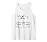 La cancha es mi Terapia Jugador de Baloncesto Vida Camiseta sin Mangas
