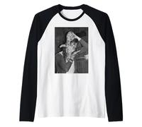 La cantante de rock de Alice Cooper Love It To Death Tour 1971 Camiseta Manga Raglan