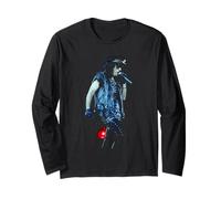 La cantante de School Out Alice Cooper Hey Stoopid Tour Wembley Manga Larga