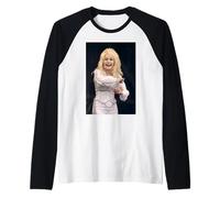 La Cantante Estadounidense Dolly Parton en Vivo en el Festival 2014 Camiseta Manga Raglan