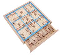 La capacitación de Pensamiento lógico de ajedrez de Madera con Sudoku con un Juego de razonamiento numérico es una Calidad para niños Juguetes educativos para Adultos para Mejorar