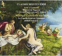 La Capella Reial, Montserrat Figueras, Jordi Savall - Monteverdi: Arie e Lamenti by La Capella Reial, Montserrat Figueras, Jordi Savall Hybrid SACD - DSD, Import edition (2011) Audio CD