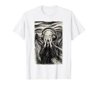 La Cara del bajo el Grito Divertido Camiseta