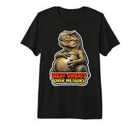 La Carne suda sobre los meteoritos Camiseta Premium