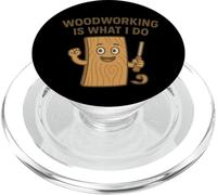 La carpintería es lo Que Hago PopSockets PopGrip para MagSafe