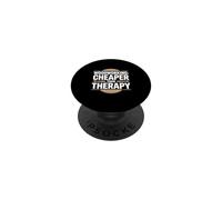 La carpintería es una Terapia más Barata Diseño de Humor para carpinteros PopSockets PopGrip Adhesivo