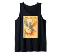 La Carta de Tarot Vintage Lector de Phoenix Camiseta sin Mangas