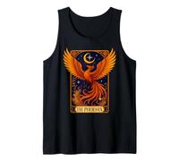 La Carta de Tarot Vintage Lector de Phoenix Camiseta sin Mangas