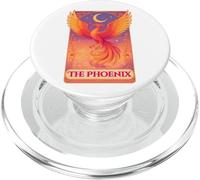 La carta de tarot vintage lector de Phoenix PopSockets PopGrip para MagSafe